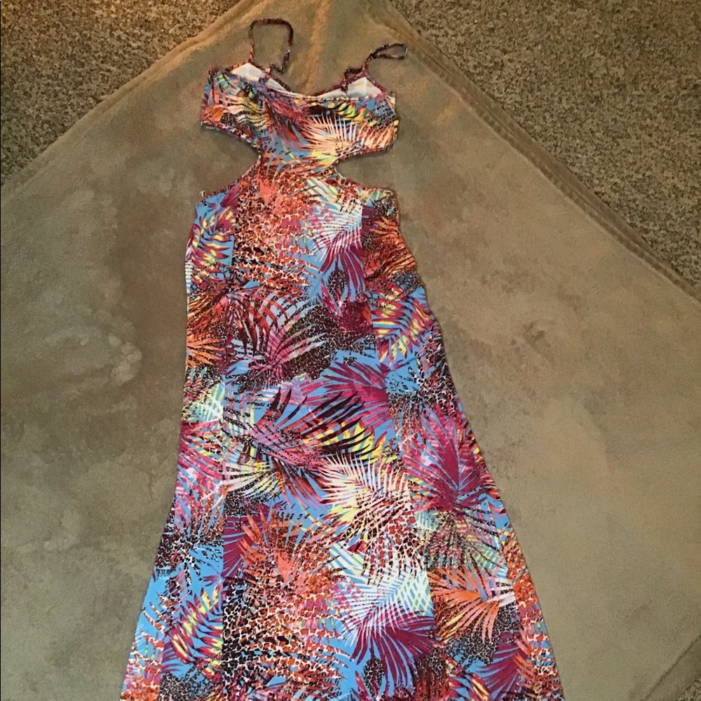Colorful maxi dress